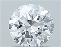 Diamante Natural 0.70 quilates, Redondo , Color F, claridad SI1 y certificado GIA