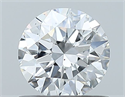 Diamante Natural 0.70 quilates, Redondo , Color F, claridad SI1 y certificado GIA