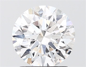 Picture of Lab Grown Diamond 1.71 Carats, Round with Ideal Cut, D Color, VS1 Clarity and Certified by IGI