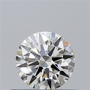 Foto Diamante Natural 0.45 quilates, Redondo , Color J, claridad VVS2 y certificado GIA de