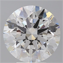 Del inventario de diamantes de laboratorio, 5.52 quilates, Redondo , Color E, claridad VVS2 y certificado IGI