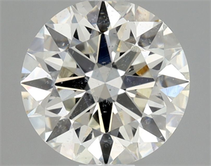 Picture of Natural Diamond 1.00 Carats, Round with Excellent Cut, I Color, SI2 Clarity and Certified by GIA