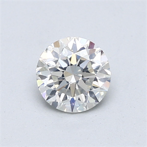 Picture of Natural Diamond 0.70 Carats, Round with Very Good Cut, I Color, SI1 Clarity and Certified by GIA