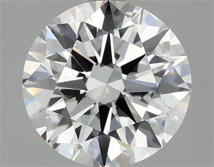 Picture of Lab Grown Diamond 2.11 Carats, Round with Ideal Cut, D Color, VVS2 Clarity and Certified by IGI