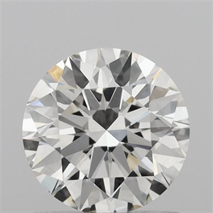 Picture of Lab Grown Diamond 1.09 Carats, Round with Ideal Cut, H Color, VS1 Clarity and Certified by IGI