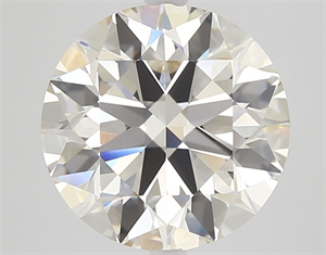 Foto Diamante Natural 3.70 quilates, Redondo , Color K, claridad IF y certificado GIA de