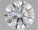Natural Diamond 0.50 Carats, Round with Excellent Cut, E Color, VS2 Clarity and Certified by GIA
