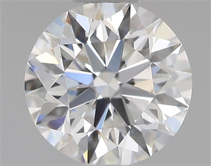 Picture of Natural Diamond 0.50 Carats, Round with Excellent Cut, E Color, VS2 Clarity and Certified by GIA