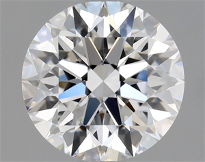 Picture of Natural Diamond 0.80 Carats, Round with Excellent Cut, F Color, VVS1 Clarity and Certified by GIA