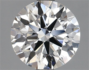 Picture of Lab Grown Diamond 1.96 Carats, Round with Excellent Cut, E Color, VS1 Clarity and Certified by GIA