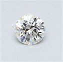 Diamante Natural 0.42 quilates, Redondo , Color G, claridad VVS2 y certificado GIA