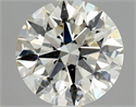 Natural Diamond 0.81 Carats, Round with Excellent Cut, K Color, SI1 Clarity and Certified by GIA