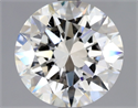 Natural Diamond 3.01 Carats, Round with Excellent Cut, G Color, VS1 Clarity and Certified by HRD