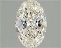 Natural Diamond 1.20 Carats, Oval with  Cut, J Color, SI2 Clarity and Certified by GIA