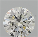 Natural Diamond 0.70 Carats, Round with Excellent Cut, I Color, SI1 Clarity and Certified by GIA