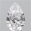 Natural Diamond 1.50 Carats, Pear with  Cut, E Color, VVS1 Clarity and Certified by GIA
