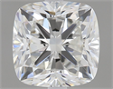 Diamante Natural 1.20 quilates, Del cojín , Color H, claridad VVS1 y certificado GIA