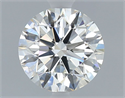 Diamante Natural 0.80 quilates, Redondo , Color H, claridad VVS1 y certificado GIA