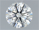 Diamante Natural 0.80 quilates, Redondo , Color H, claridad VVS1 y certificado GIA