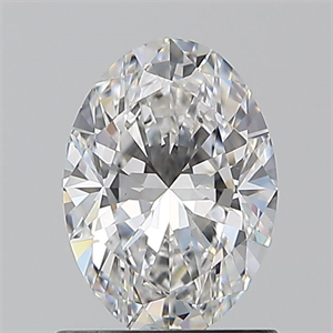 Picture of Natural Diamond 1.01 Carats, Oval with  Cut, E Color, VS1 Clarity and Certified by GIA