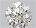 Diamante Natural 0.42 quilates, Redondo , Color J, claridad VVS1 y certificado GIA