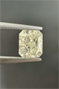 Natural Diamond 0.50 Carats, Radiant with  Cut, N Color, SI1 Clarity and Certified by GIA
