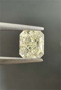 Picture of Natural Diamond 0.50 Carats, Radiant with  Cut, N Color, SI1 Clarity and Certified by GIA