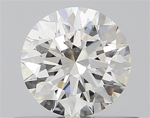 Foto Diamante Natural 0.52 quilates, Redondo , Color H, claridad VS2 y certificado GIA de