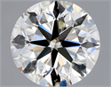 Natural Diamond 0.81 Carats, Round with Very Good Cut, K Color, VVS2 Clarity and Certified by GIA