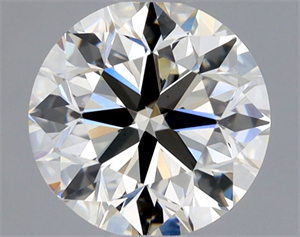 Picture of Natural Diamond 0.81 Carats, Round with Very Good Cut, K Color, VVS2 Clarity and Certified by GIA
