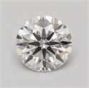Del inventario de diamantes de laboratorio, 0.90 quilates, Redondo , Color D, claridad VVS2 y certificado IGI