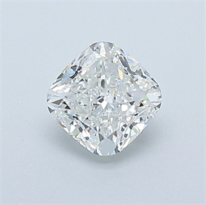 Foto Diamante Natural 0.50 quilates, Del cojín , Color G, claridad VVS2 y certificado GIA de