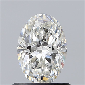 Picture of Natural Diamond 0.74 Carats, Oval with  Cut, G Color, IF Clarity and Certified by GIA