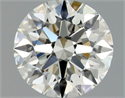 Natural Diamond 0.80 Carats, Round with Excellent Cut, J Color, SI1 Clarity and Certified by GIA