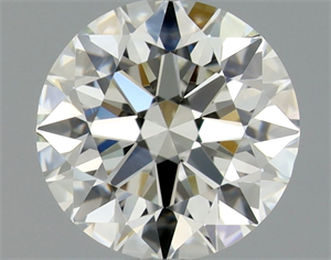 Picture of Natural Diamond 0.80 Carats, Round with Excellent Cut, J Color, SI1 Clarity and Certified by GIA