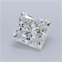Diamante Natural 1.20 quilates, Princesa , Color I, claridad VS1 y certificado GIA