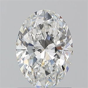 Picture of Natural Diamond 1.20 Carats, Oval with  Cut, E Color, VS2 Clarity and Certified by GIA