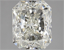 Natural Diamond 3.02 Carats, Radiant with  Cut, L Color, SI1 Clarity and Certified by GIA