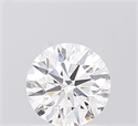 Lab Grown Diamond 1.06 Carats, Round with Ideal Cut, D Color, VVS1 Clarity and Certified by IGI
