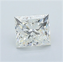 Diamante Natural 0.85 quilates, Princesa , Color J, claridad SI1 y certificado GIA