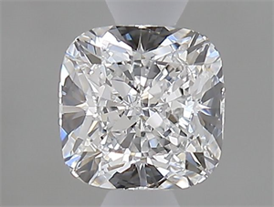 Foto Diamante Natural 0.72 quilates, Del cojín , Color D, claridad VS1 y certificado GIA de