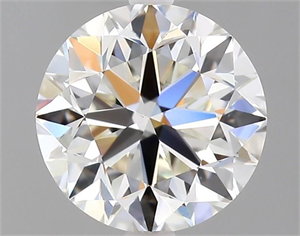 Picture of Natural Diamond 1.51 Carats, Round with Very Good Cut, I Color, VS2 Clarity and Certified by GIA