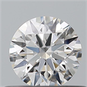 Diamante Natural 0.41 quilates, Redondo , Color F, claridad VVS2 y certificado GIA