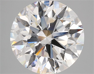 Picture of Lab Grown Diamond 3.54 Carats, Round with Ideal Cut, E Color, VVS2 Clarity and Certified by IGI