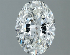 Picture of Natural Diamond 1.30 Carats, Oval with  Cut, G Color, SI2 Clarity and Certified by GIA