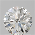 Natural Diamond 0.90 Carats, Round with Excellent Cut, K Color, VS1 Clarity and Certified by GIA