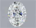 Diamante Natural 0.40 quilates, Ovalado , Color F, claridad SI1 y certificado GIA