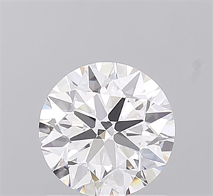 Picture of Lab Grown Diamond 1.08 Carats, Round with Ideal Cut, D Color, VVS2 Clarity and Certified by IGI