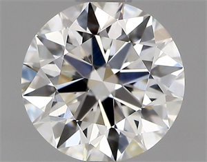 Picture of Natural Diamond 0.74 Carats, Round with Excellent Cut, G Color, VVS1 Clarity and Certified by GIA