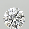 Lab Grown Diamond 2.10 Carats, Round with Ideal Cut, E Color, VVS1 Clarity and Certified by IGI